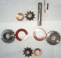 Inner pieces of the differential assembly