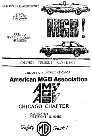 Newsletter July 1977