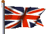 Waving GB flag
