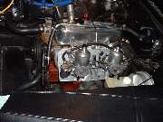 Dual SU Carburetors on MGB engine