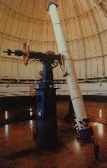 Worlds largest refracting telescope with 40 inch objective lense