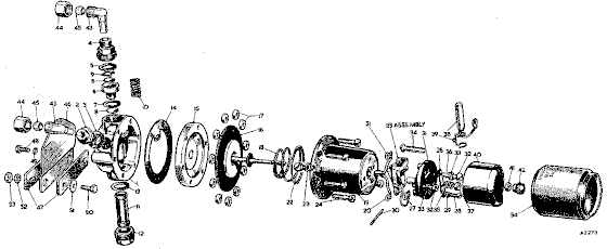 fuel pump explosion drawing