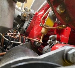 MGA Twin Cam ignition control pipe