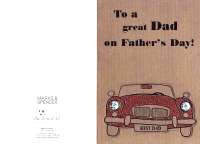 Fathers Day Card