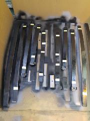 leaf spring disassembled