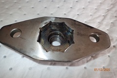 rear hub socket fabricated