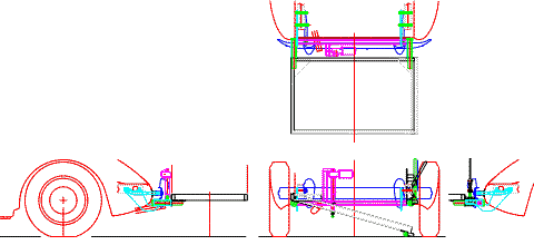 Power lift and latch