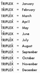 Triplex-Sundym branding mark