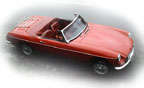 red MGB